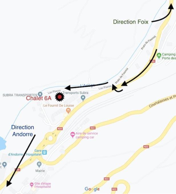 Chalet 6B Dans Les Pyrenees Proche D'Andorre ลอสปิตาเลต์-แพรส์-ลองดอร์ ภายนอก รูปภาพ